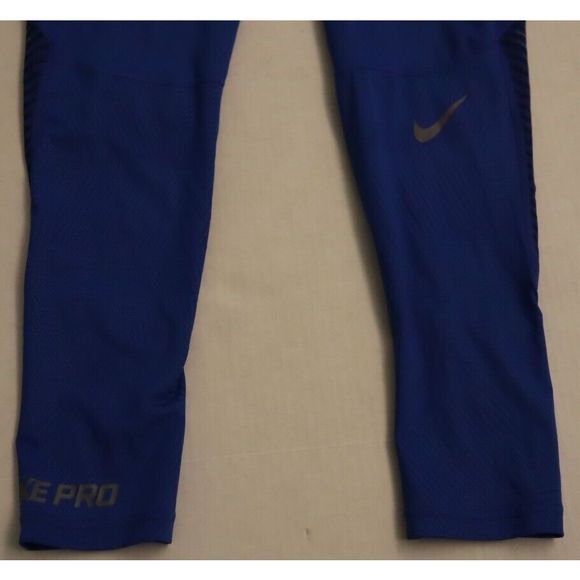 Nike Pro 709450 480 Men' s Sz XL Blue Gamme Hypercool Compression Tights $65 - Picture 3 of 8